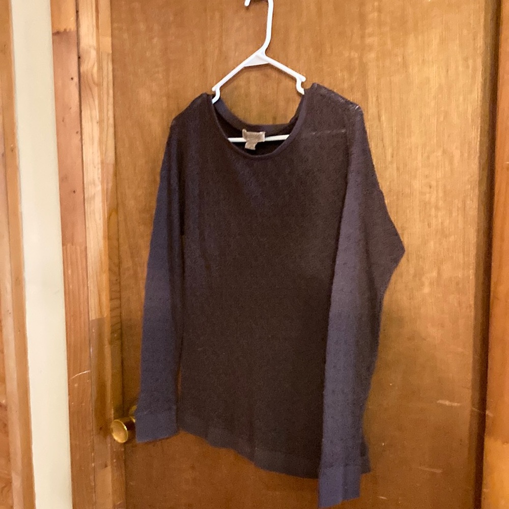 Vintage America. Small. Dark Brown sweater. Good shape.